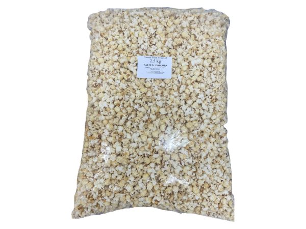 Salted popcorn sealed popcorn sacks x 2.5kg