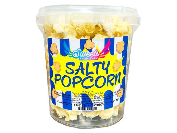 Popcorn Salted 1 Litre Containers x 24