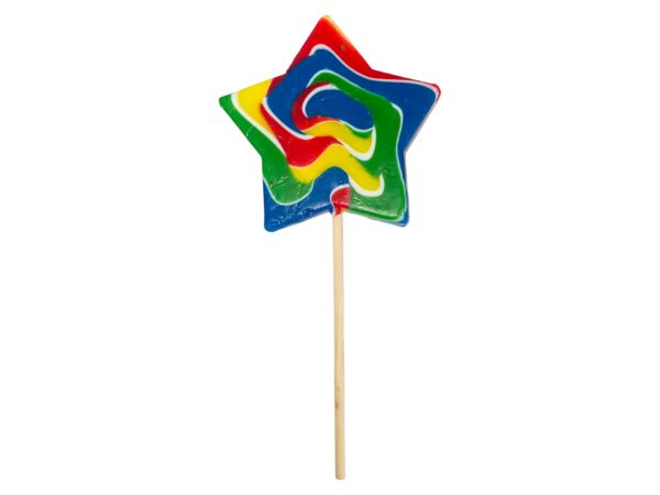 Large Star Lollies 125g x 30