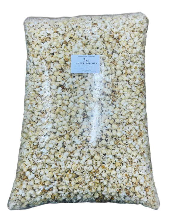 Sweet popcorn sealed popcorn sacks x 3kg